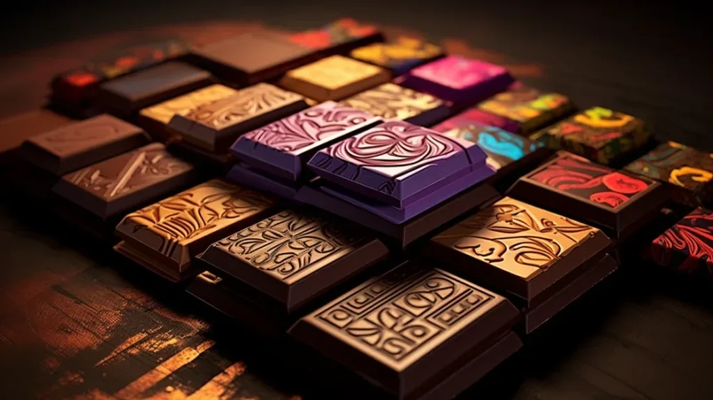 Sample Deliciously Different Varieties of Mexican Chocolate Candy Bars