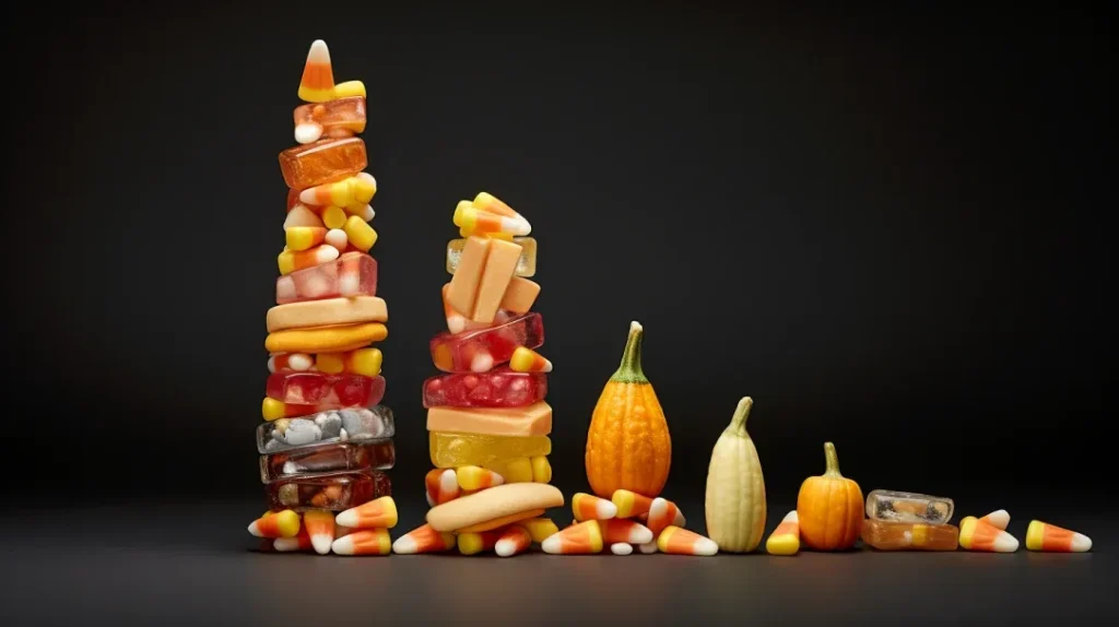 Variations in Candy Corn Weight: Shape and Size